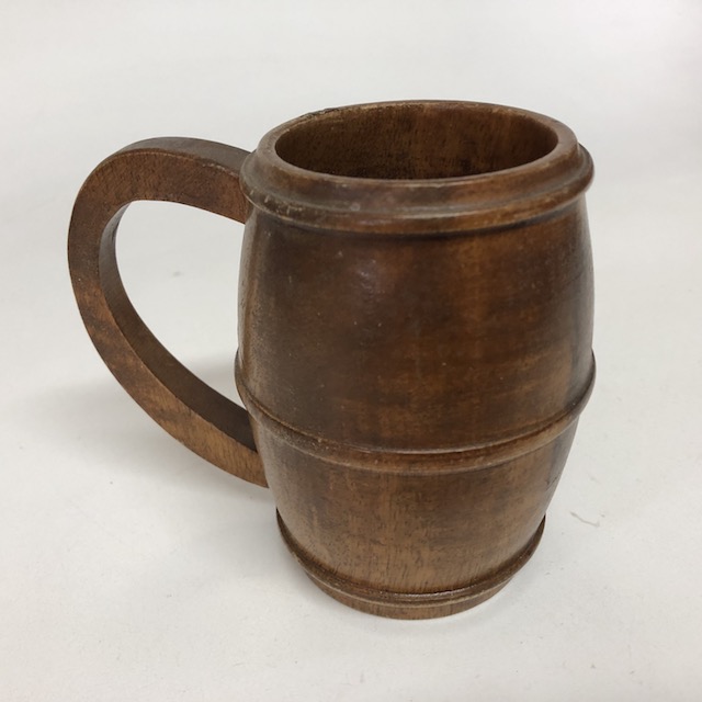 TANKARD, Wooden Mug